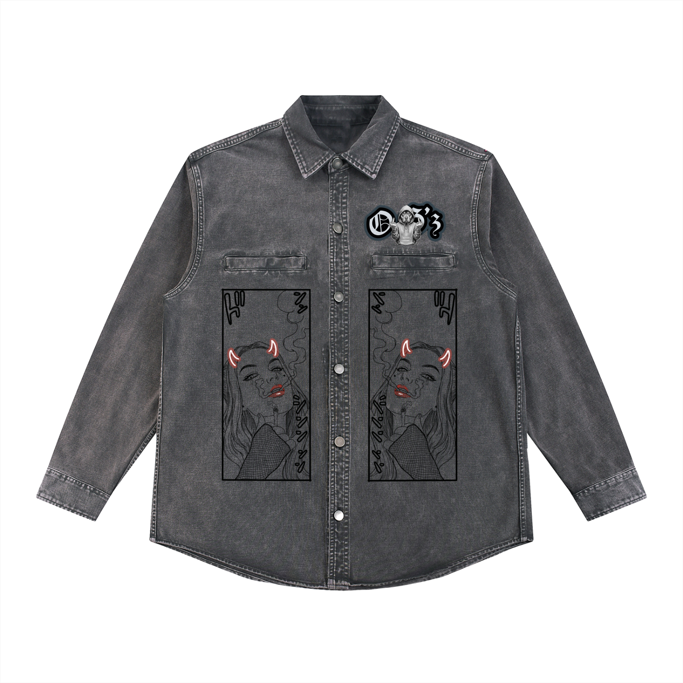 Denim Vintage Washed Heavyweight Jacket