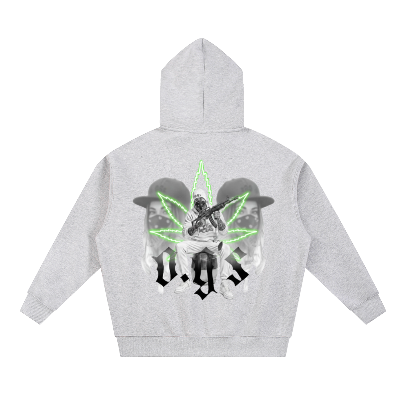 Essential Oversized Fleece Boxy Hoodie
