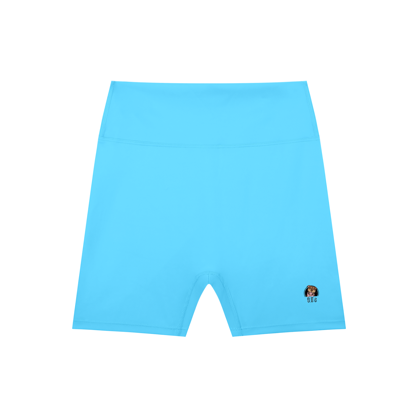 High-Waisted Blend Biker Shorts