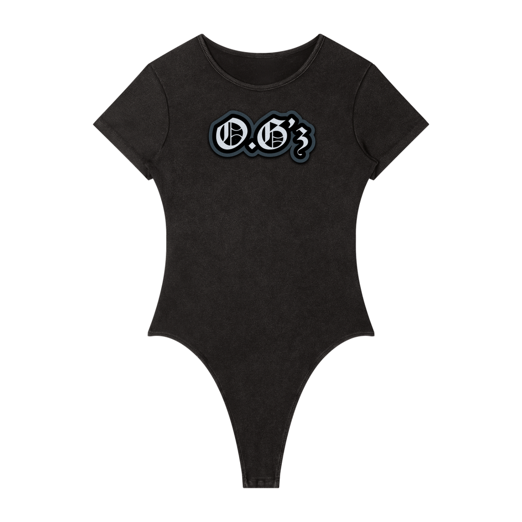 Women's Mineral Wash Crewneck Bodysuit