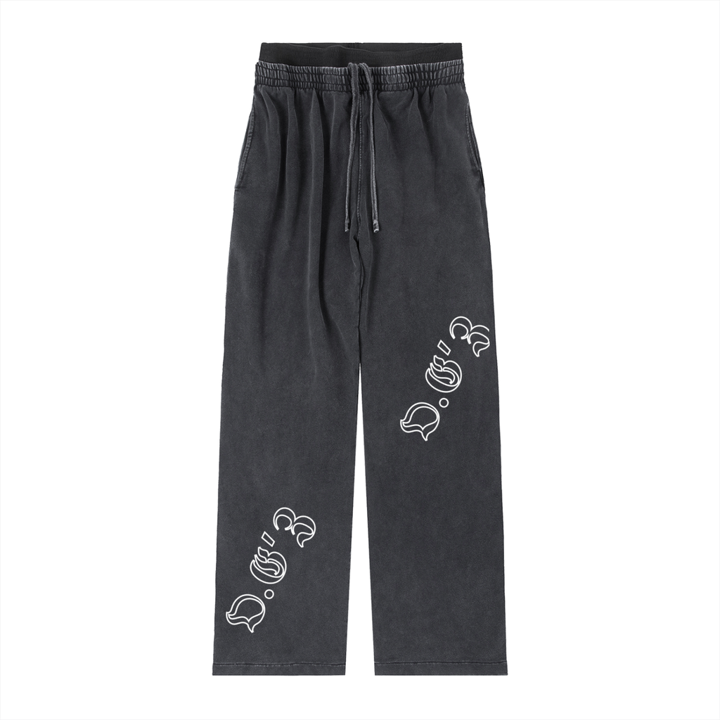 Vintage Washed Waist Pants