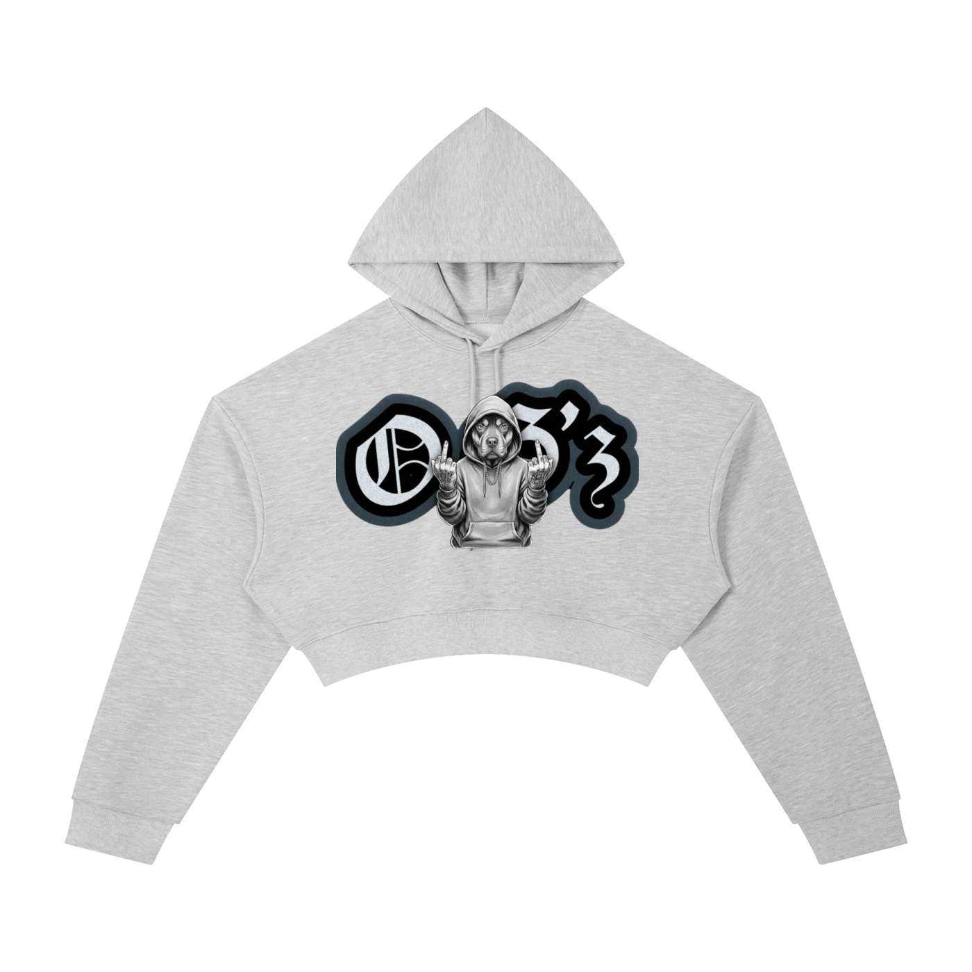 Essential Cropped Hoodie