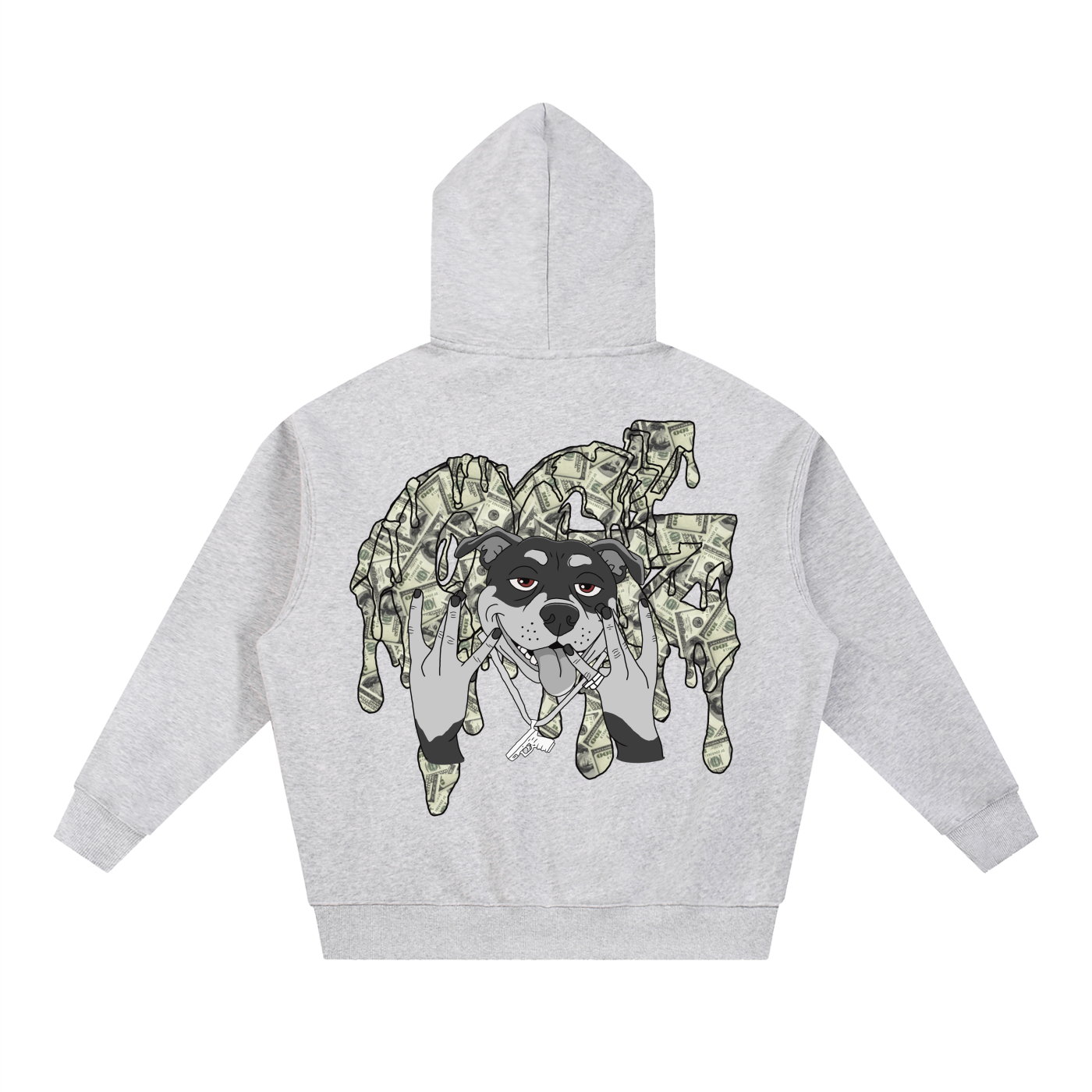 Essential Oversized Boxy Fit Fleece Hoodie