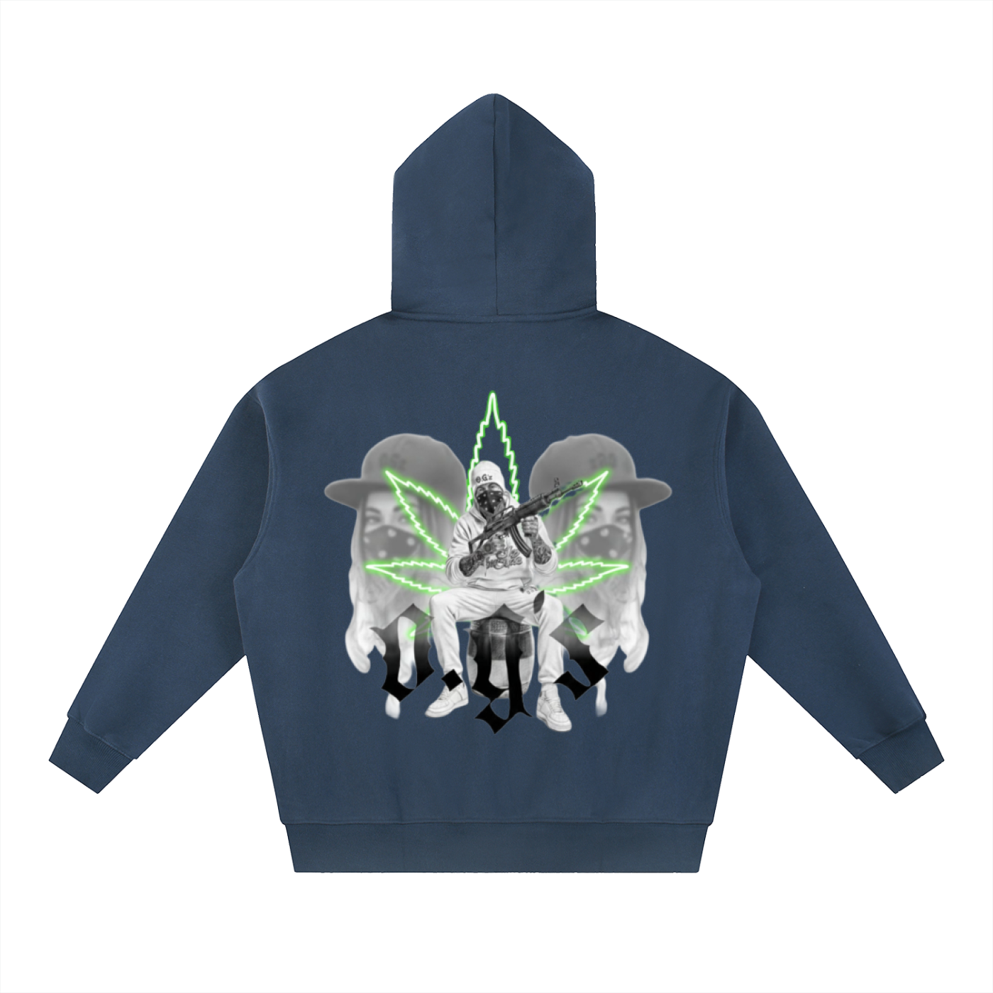 Essential Oversized Fleece Boxy Hoodie