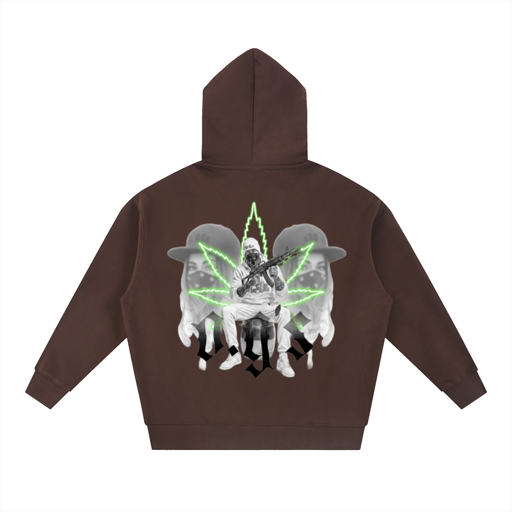 Essential Oversized Fleece Boxy Hoodie