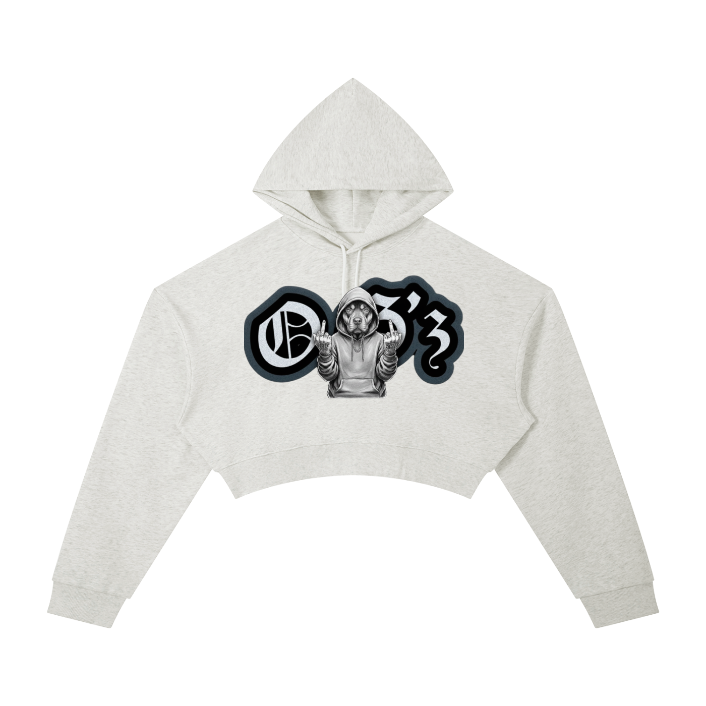 Essential Cropped Hoodie