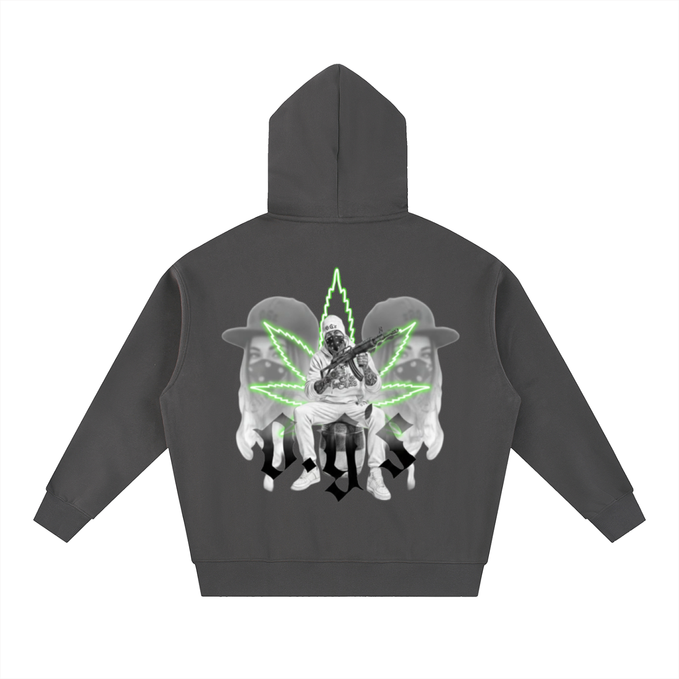 Essential Oversized Fleece Boxy Hoodie