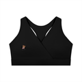 Women's Crossover V-Neck Sports Bra