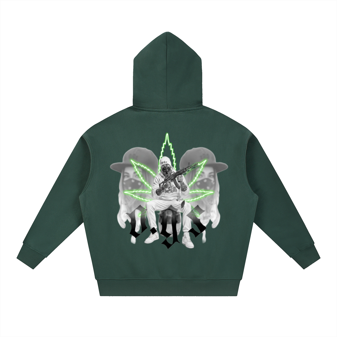 Essential Oversized Fleece Boxy Hoodie
