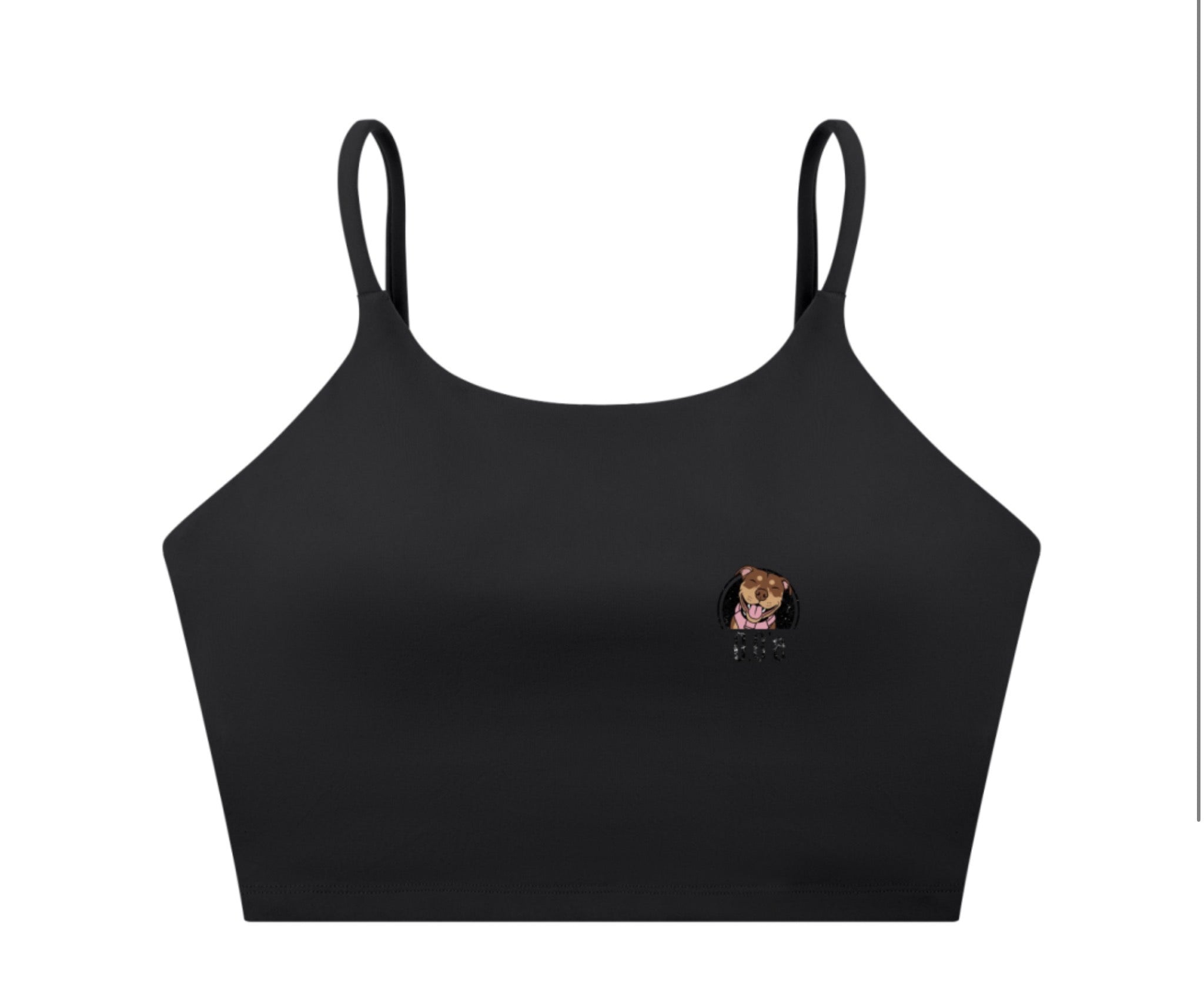 Spaghetti Strap Yoga Sports Bra