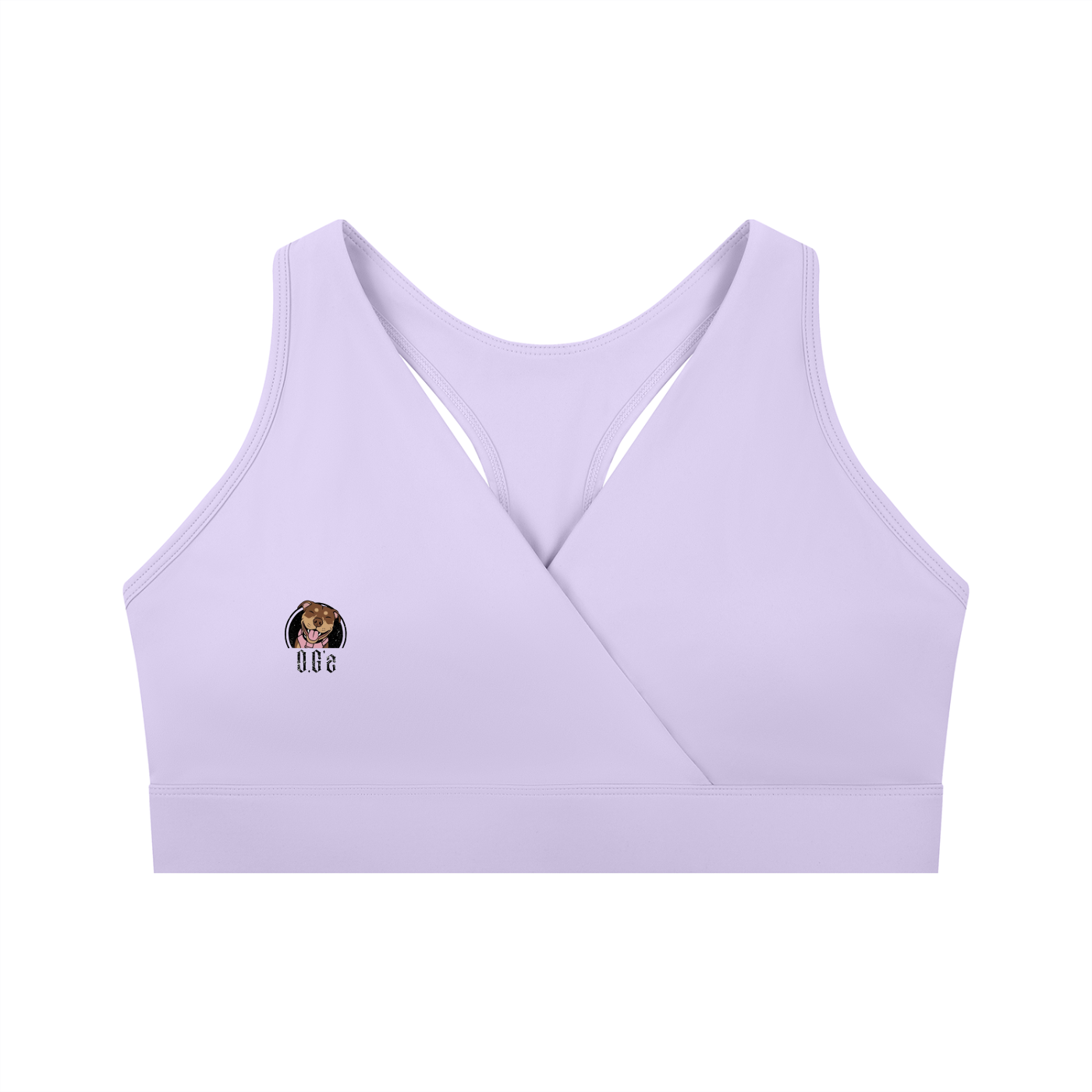 Women's Crossover V-Neck Sports Bra