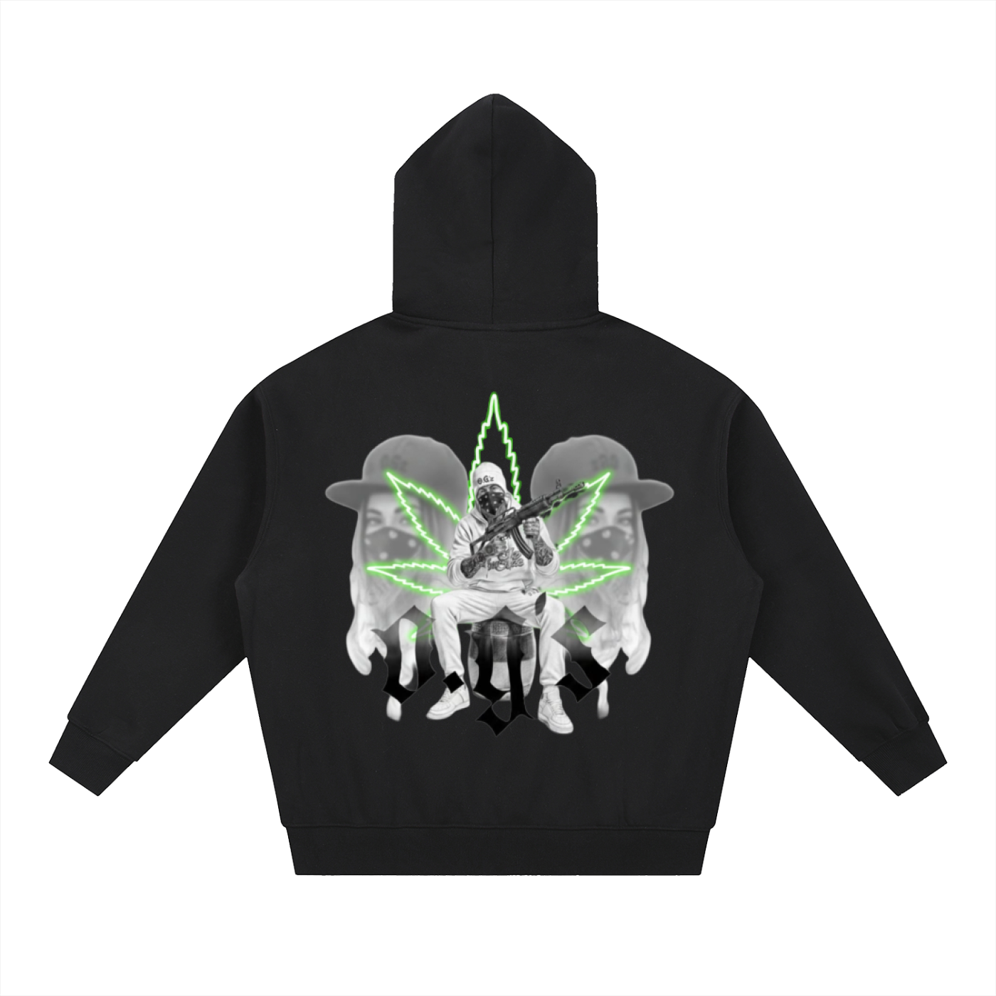 Essential Oversized Fleece Boxy Hoodie