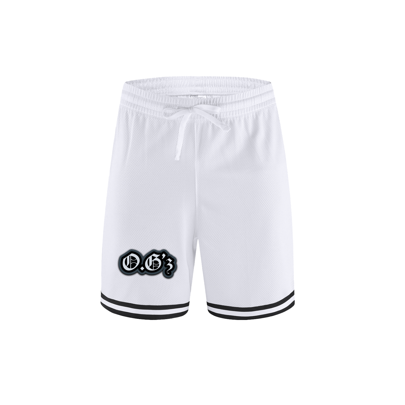 Classic Stripe Trim Basketball Shorts