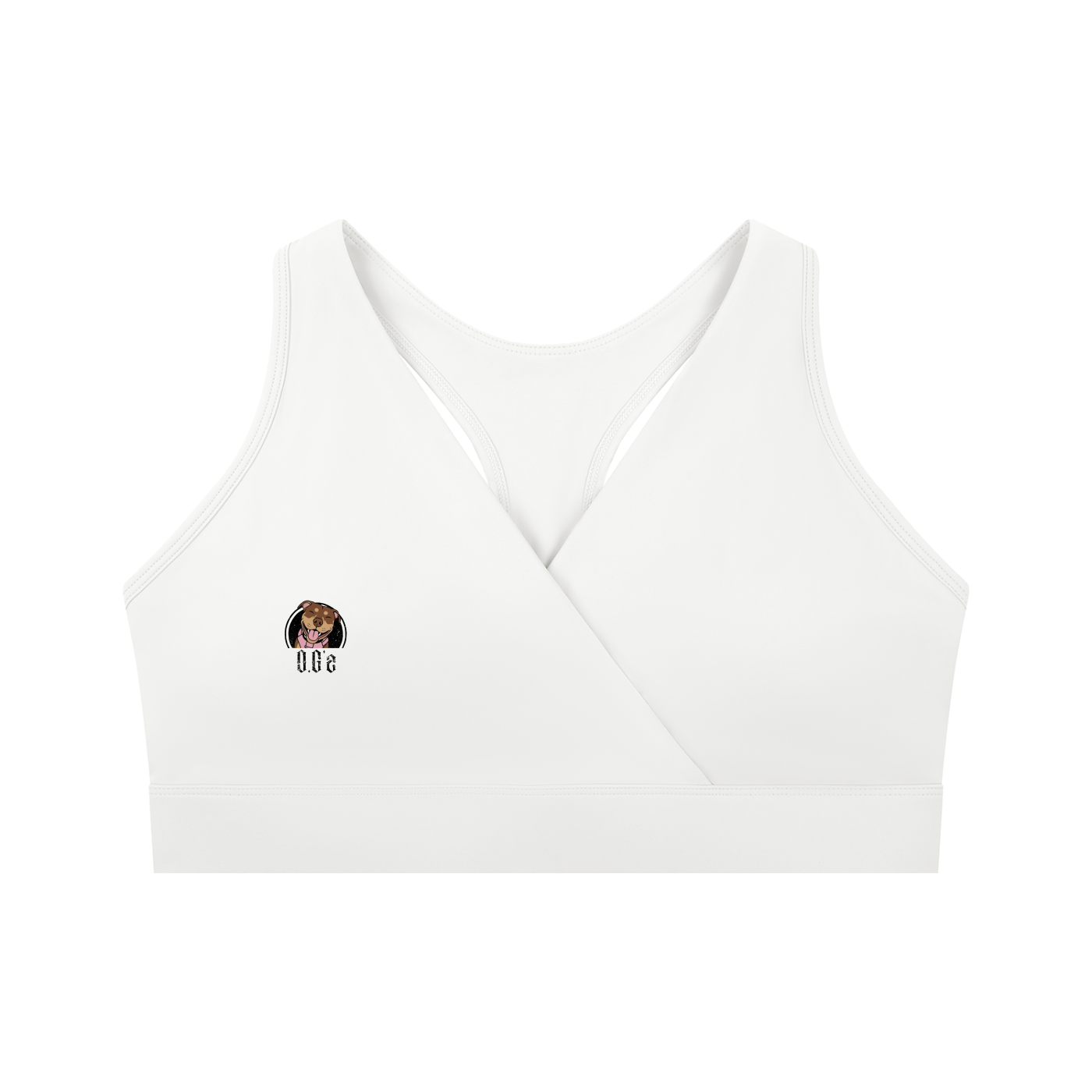 Women's Crossover V-Neck Sports Bra