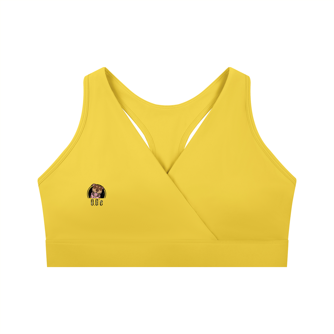 Women's Crossover V-Neck Sports Bra