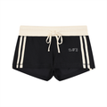 Women's Contrast Stripe Track Shorts