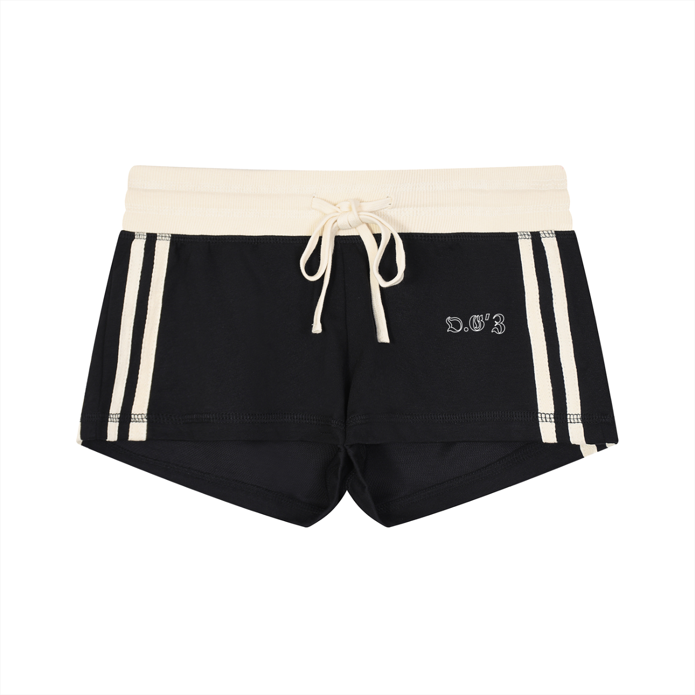 Women's Contrast Stripe Track Shorts