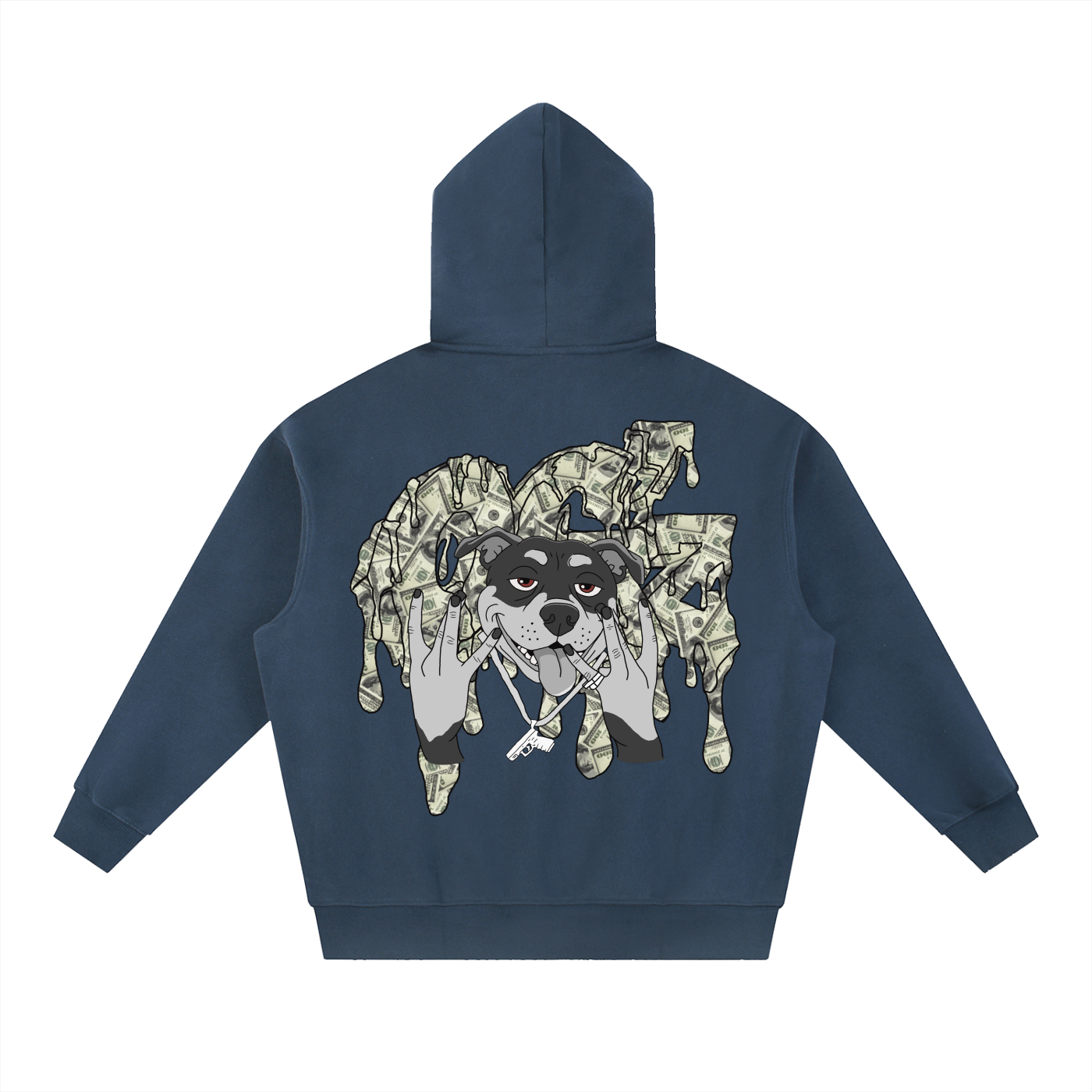 Essential Oversized Boxy Fit Fleece Hoodie