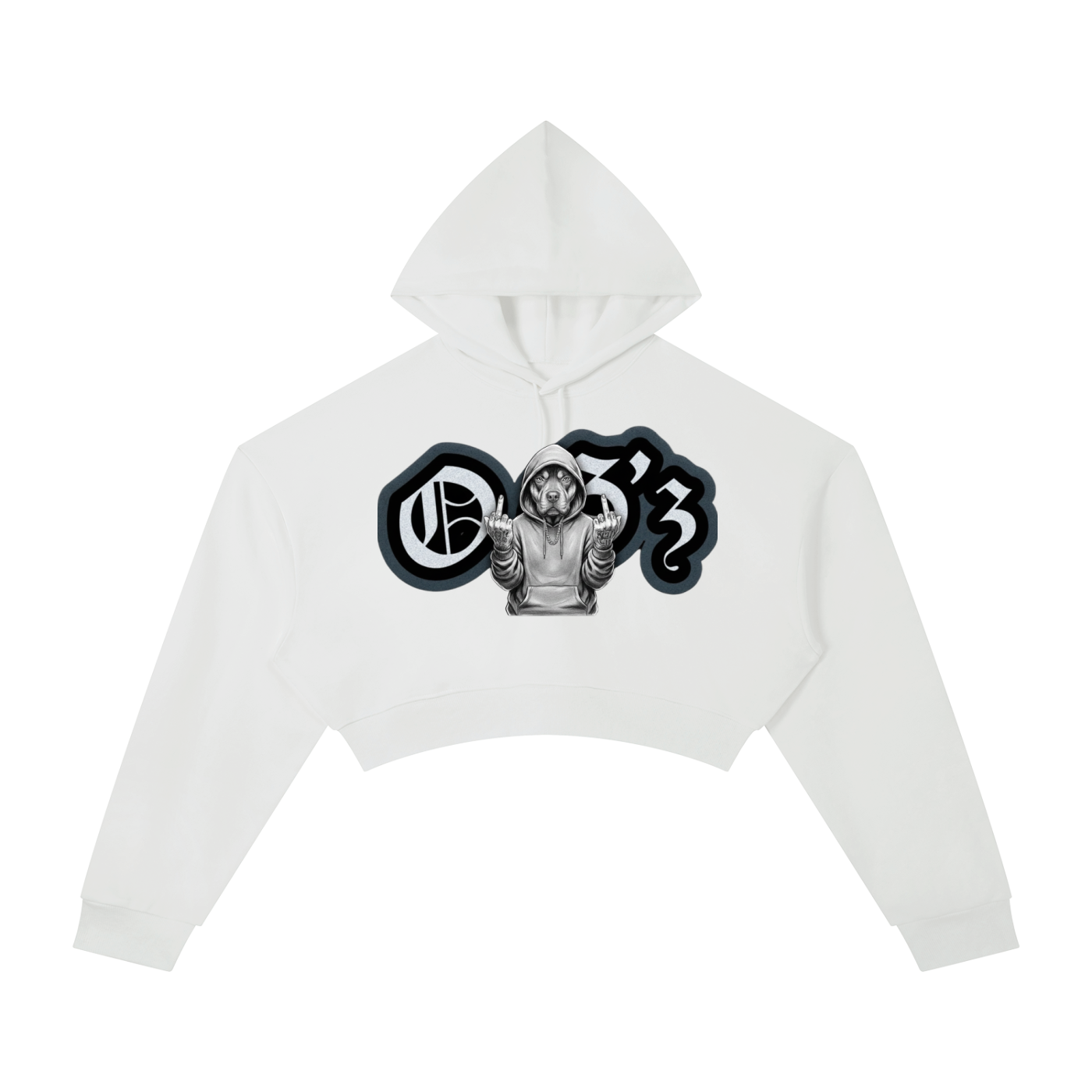 Essential Cropped Hoodie